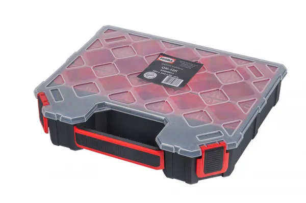 Prosperplast Organizér TAMON IV černo-červený, varianta 28,4x24,3 cm