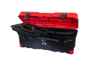 Prosperplast Kufr na nářadí TITANIO černo-červený, varianta 75,2 cm