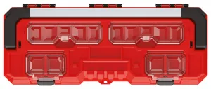 Prosperplast Kufr na nářadí TITANIO černo-červený, varianta 75,2 cm