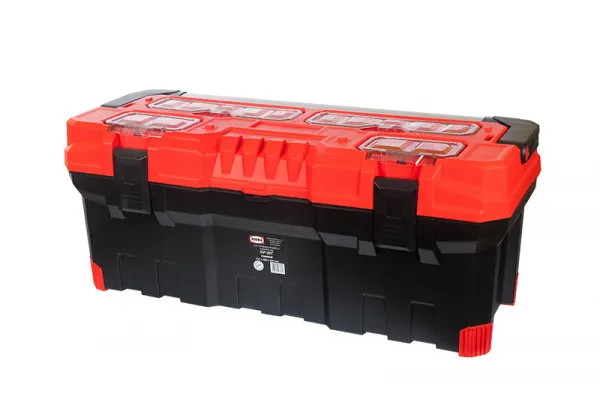 Prosperplast Kufr na nářadí TITANIO černo-červený, varianta 75,2 cm
