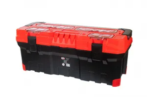 Prosperplast Kufr na nářadí TITANIO černo-červený, varianta 75,2 cm
