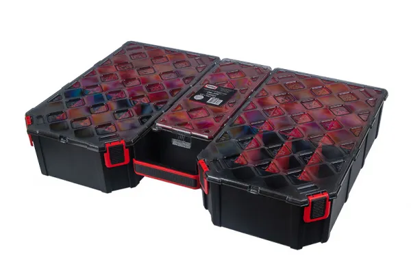 Prosperplast Organizér TAMON VIII černo-červený, varianta 57,7 cm