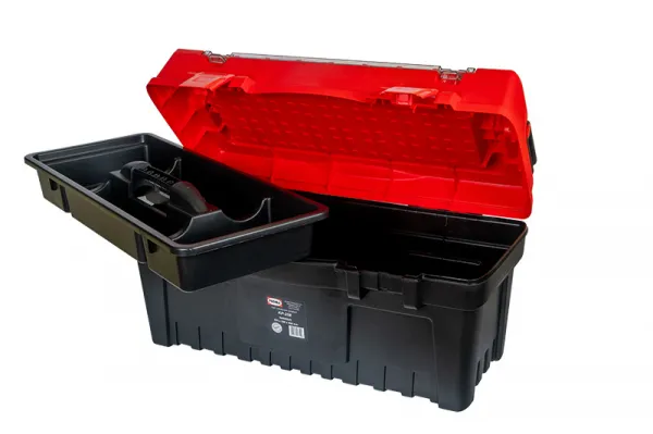 Prosperplast Kufr na nářadí TEVOX III černo-červený, varianta 59,4 cm