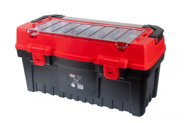 Prosperplast Kufr na nářadí TEVOX III černo-červený, varianta 59,4 cm