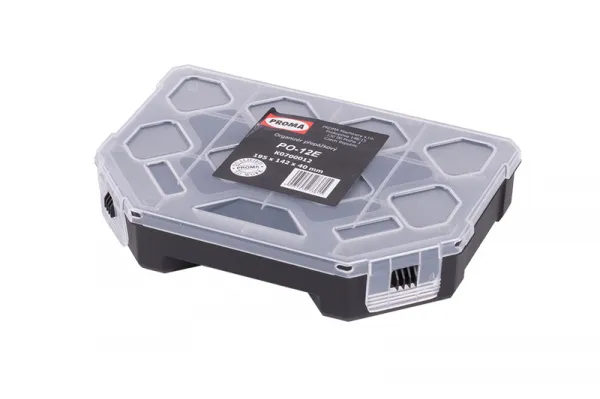 Prosperplast Organizér TAMON černý, varianta 19,5 cm