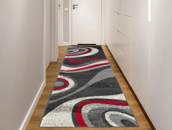 DECOREUM Koberec D317A  sivá Rozmery (v): 70x250