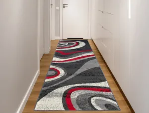 DECOREUM Koberec D317A  sivá Rozmery (v): 70x250