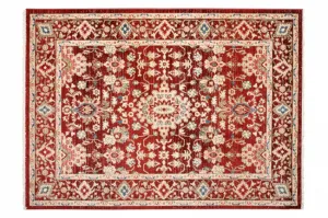 DECOREUM Koberec RIVIOLI  červený Rozmery (v): 120x170
