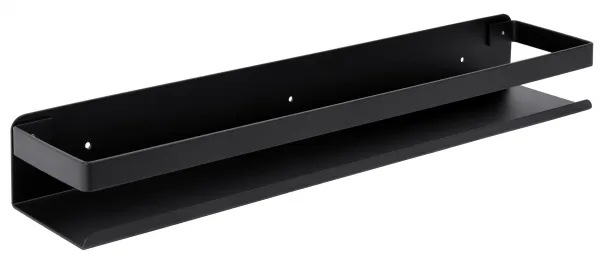 Kúpeľňová polička Megara Loft 50 cm čierna