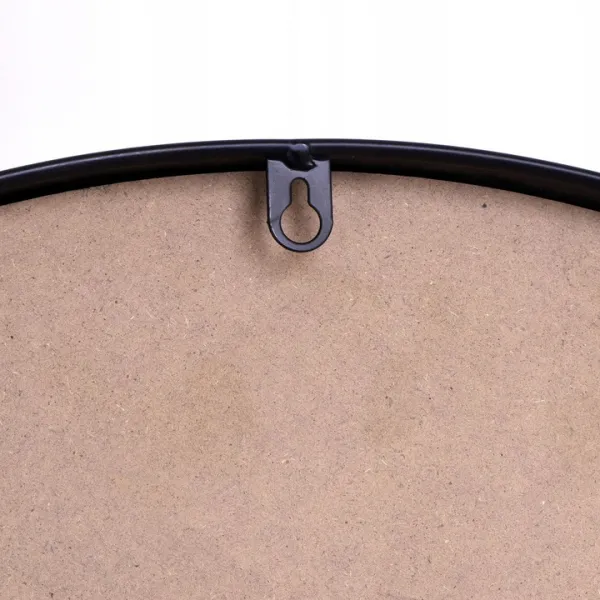 Moderné zrkadlo Sander 50 cm čierne