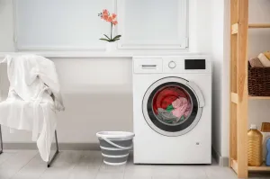 Asmar 10 litrové kompaktné skladacie vedro 32 cm bielo-sivé