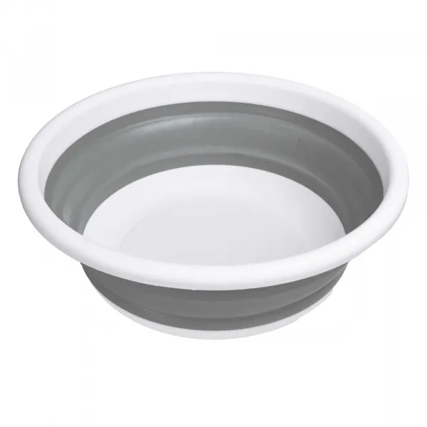 Okrúhla misa 37 cm bielo-sivá ELBA COMPACT 9 litrov