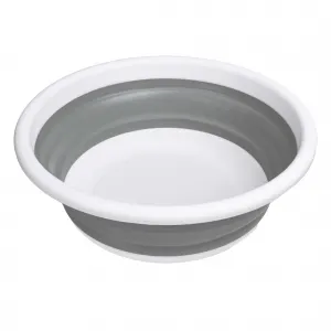 Okrúhla misa 37 cm bielo-sivá ELBA COMPACT 9 litrov