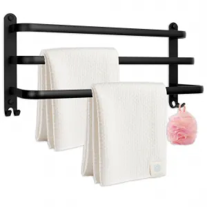 Vešiak Athos 50 cm čierny loft