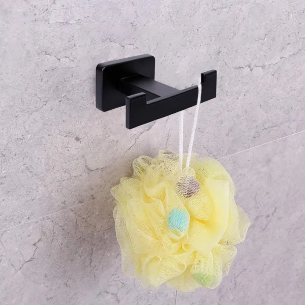 Loftový držiak uterákov Argos čierny