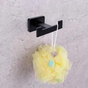Loftový držiak uterákov Argos čierny