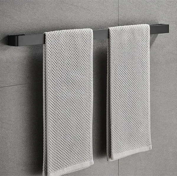 Kovový nástenný vešiak Kasos 30 cm čierny loft