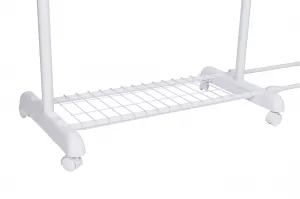 Mobilný stojan Rufo na kolieskach biely