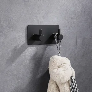 Dvojitý vešiak Loft Ambar čierny