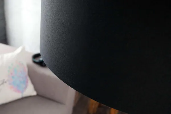 LuxD 16845 Dizajnová stojanová lampa Arch čierna Stojanové svietidlo