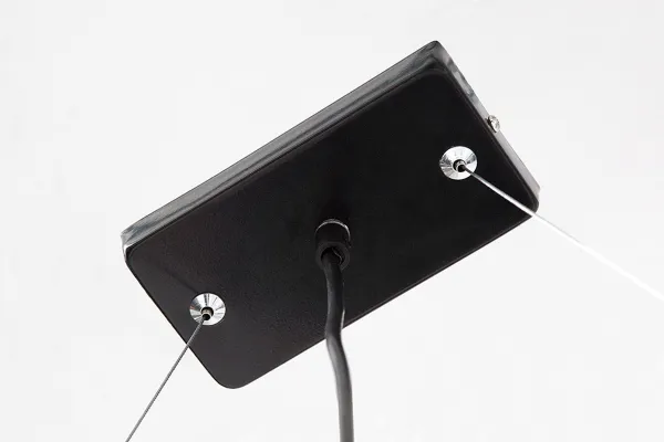 LuxD 22862 Závesné svietidlo Shadow 100 cm čierna - zlatá závesné svietidlo