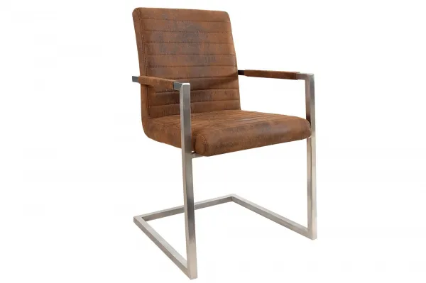 LuxD 18081 Stolička Imperium Antik coffee