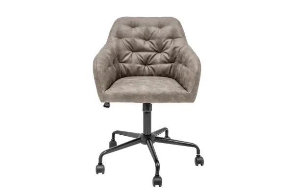 LuxD Kancelárske kreslo Kiara, sivohnedé taupe