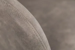 LuxD Kancelárske kreslo Kiara, sivohnedé taupe