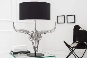 LuxD 20071 Stolná lampa Randal 68 cm / čierna