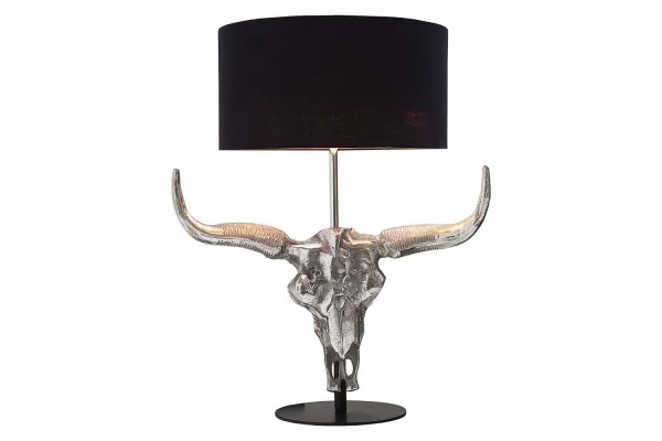 LuxD 20071 Stolná lampa Randal 68 cm / čierna