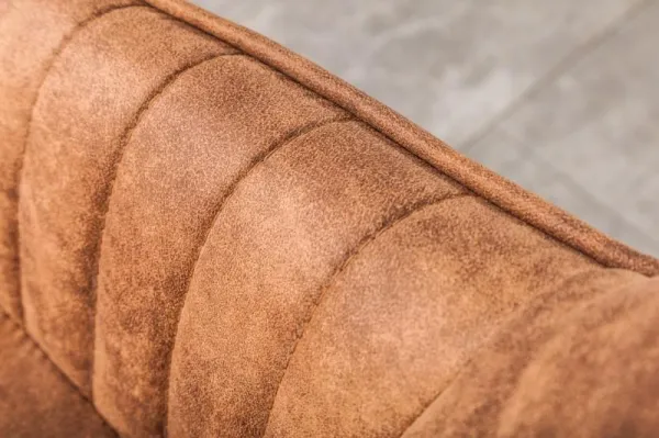 LuxD Dizajnové kreslo Esmeralda svetlohnedé