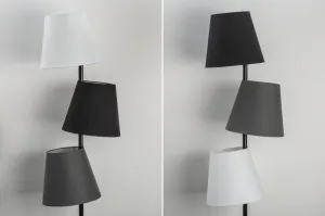 LuxD 21398 Stojanová lampa Shadow, 163 cm, čierna Stojanové svietidlo