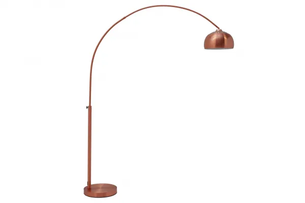 Stojaca lampa BANGUI 170 - 210 cm Dekorhome Medená