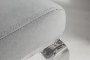 Jedálenská stolička 2 ks ZETHOS Dekorhome Sivá