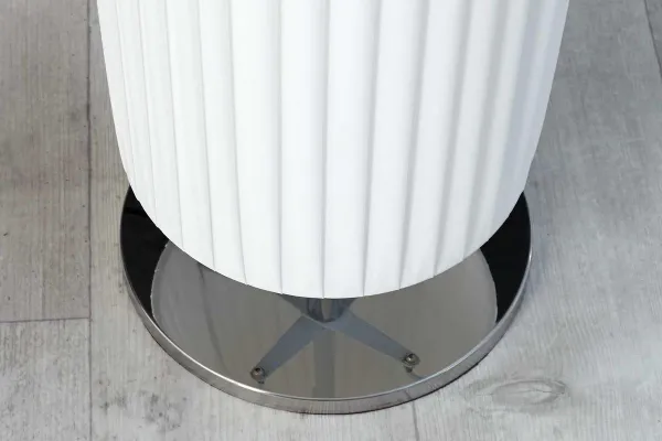 LuxD 17082 Stojanová PARLOR lampa biela Stojanové svietidlo