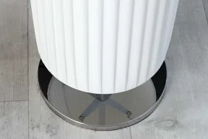 LuxD 17082 Stojanová PARLOR lampa biela Stojanové svietidlo