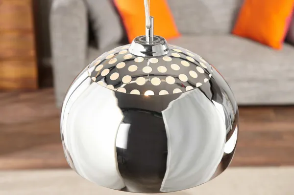 LuxD 16669 Lampa Sphere chróm závesné svietidlo