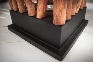 LuxD 24892 Štýlová stojanová lampa Artist 175 cm longan Stojanové svietidlo