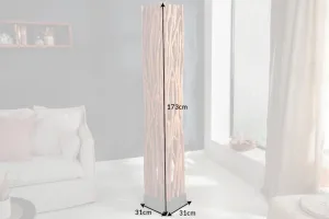 LuxD 24892 Štýlová stojanová lampa Artist 175 cm longan Stojanové svietidlo