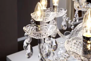 Závesná lampa SEATTLE luster Dekorhome Priehľadná