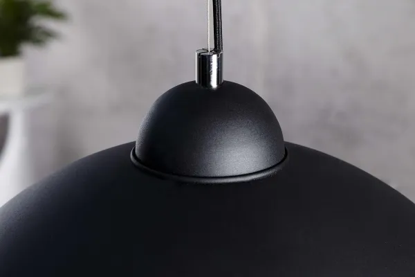 LuxD 16766 Lampa Atelier čierno-zlatá závesné svietidlo