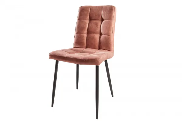 LuxD 24718 Dizajnová stolička Modern vintage hnedá