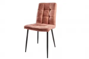 LuxD 24718 Dizajnová stolička Modern vintage hnedá