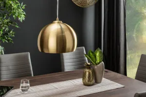 LuxD 21371 Dizajnová závesná lampa Giovani, 30 cm zlatá závesné svietidlo