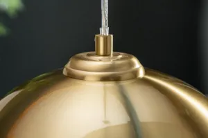 LuxD 21371 Dizajnová závesná lampa Giovani, 30 cm zlatá závesné svietidlo