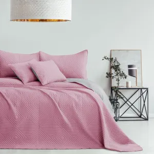 AmeliaHome Prehoz na posteľ Sofia ružový, velikost 220x240