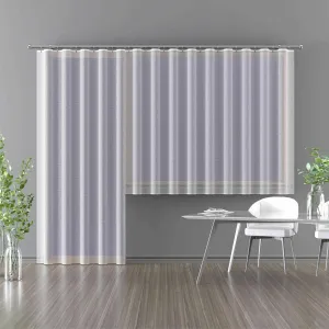Hotová záclona alebo balkónový komplet, Venuša s olovkom, biela 300 x 180