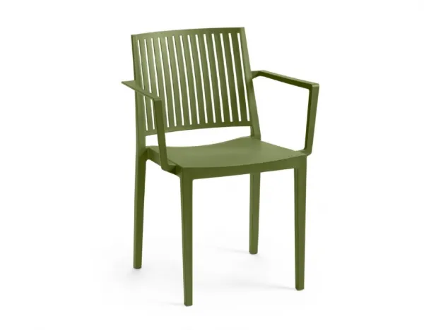 ArtRoja Záhradné kreslo BARS ARMCHAIR Farba: Čierna