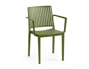 ArtRoja Záhradné kreslo BARS ARMCHAIR Farba: Čierna