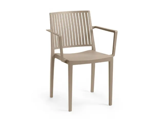 ArtRoja Záhradné kreslo BARS ARMCHAIR Farba: Čierna